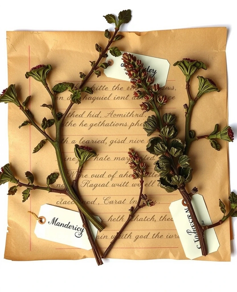 Spécimen botanique de référence